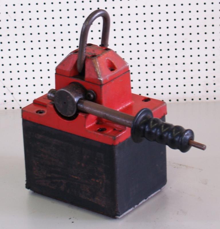 Lasthebemagnet, Kranmagnet, Hebemagnet, mech. schaltbarer Hubmagnet, mechanischer Lastmagnet