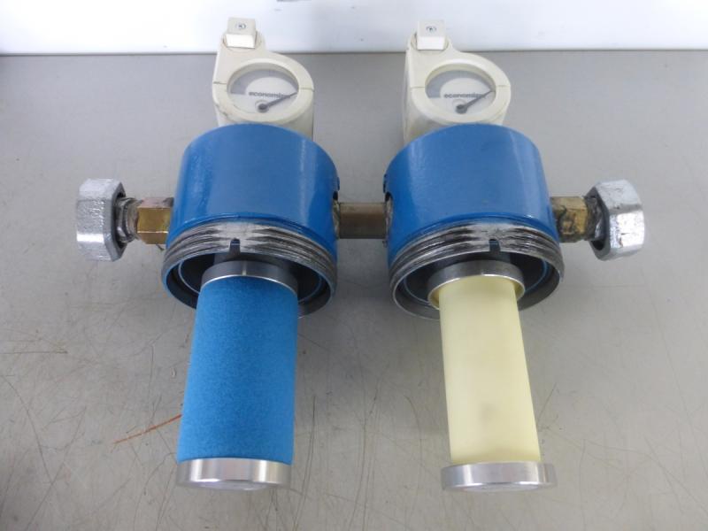 Filterarmatur, Filtereinheit für Kompressoranlagen, Doppelfilter, Stufenfilter Filterarmatur, Filtereinheit für Kompressoranlagen, Doppelfilter, Stufenfilter
