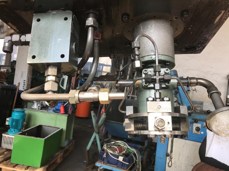 Hydraulikaggregat, Hydroaggregat vermutlich VICKERS Hydraulik Aggregat mit 2 Pumpen