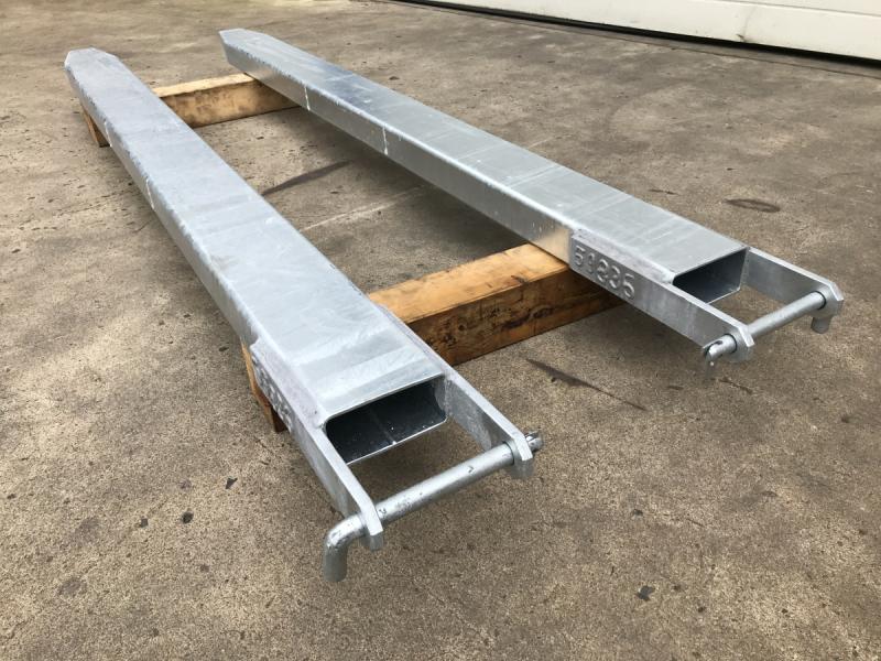 Gabelzinken Verlängerung in geschlossener Ausführung, Gabelverlängerung für Gabelstaplergabeln Gabelzinkenverlängerungen, Gabelzinken, Staplerzinken