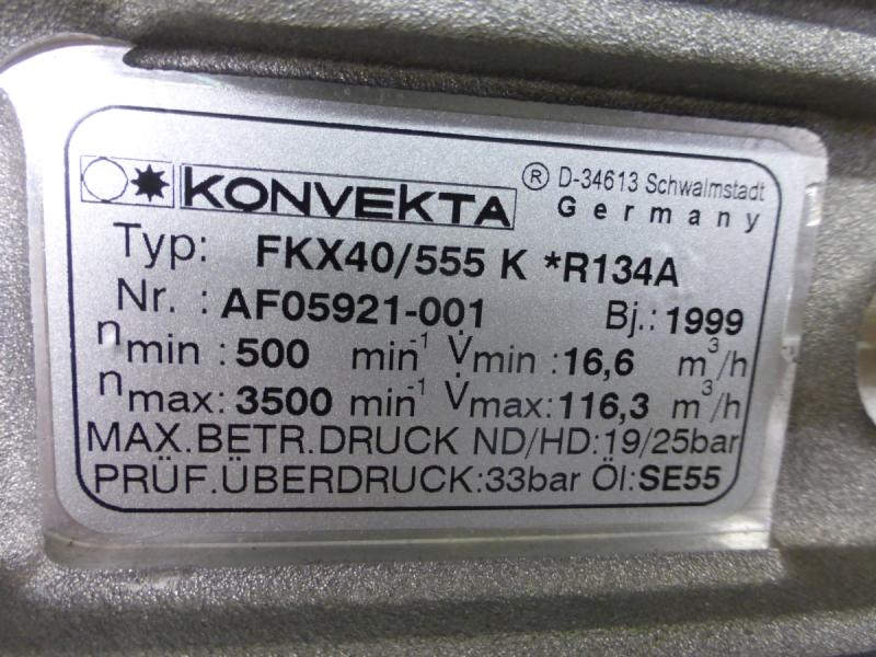 Klimakompressor, Kältekompressor, Kältemaschine, Kolbenverdichter, Kompressor