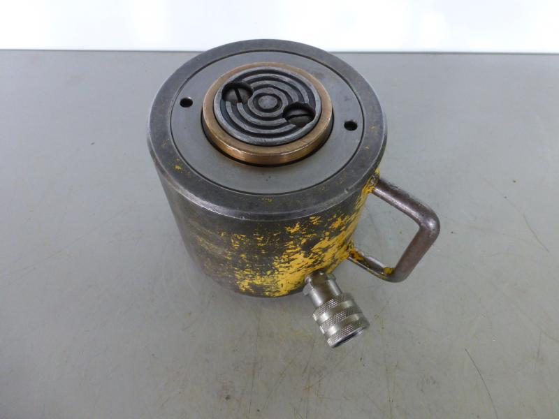 Einfachwirkender Hydraulikzylinder, Kurzhubzylinder, Hydraulikstempel, Lukaszylinder, Maschinenheber