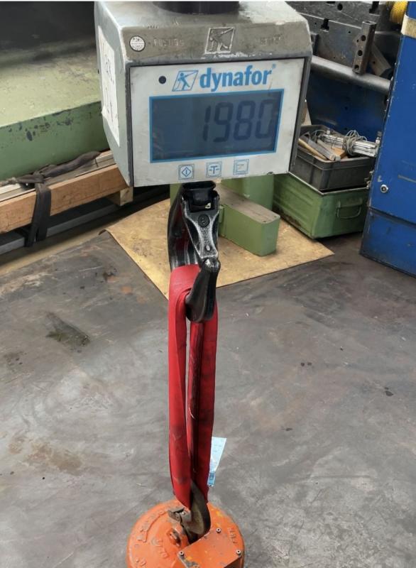 Elektro Rundmagnet, Kranmagnet, Lastmagnet, Hubmagnet 1000 kg