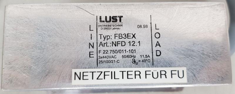 3 Phasen AC Hochstrom-EMV-Filter, Netzfilter für Frequenzumrichter