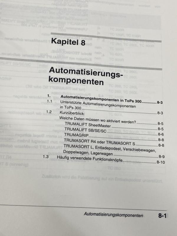 Programmieranleitung, Handbuch für CNC Stanz Nibbelmaschine