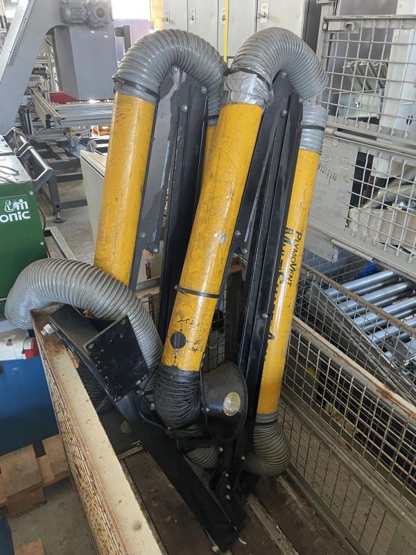 Gelenkarm für Schweißrauchabsaugung, Wandschwenkarm