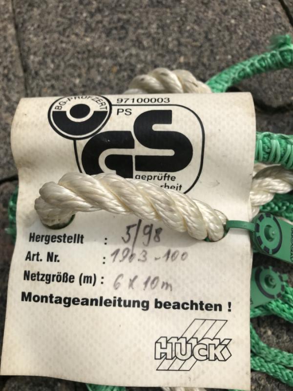 Transportsicherungsnetz, Ladungssicherungsnetz, Containernetz, Schutznetz, Auffangnetz