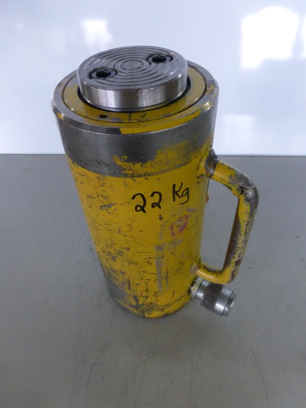 Einfachwirkender Hydraulikzylinder mit Federrückzug, Hydraulikstempel, Lukaszylinder, Maschinenheber