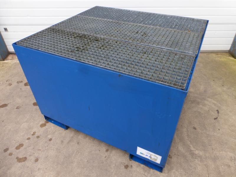 Auffangwanne, Lagerpalette für Gefahrstoffe, Waschtisch mit Gitterrost