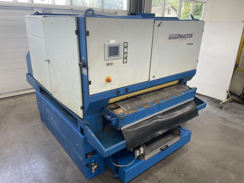 Band-Flächenschleifmaschine, Breitbandschleifmaschine, Blech-Bürstenentgratmaschine