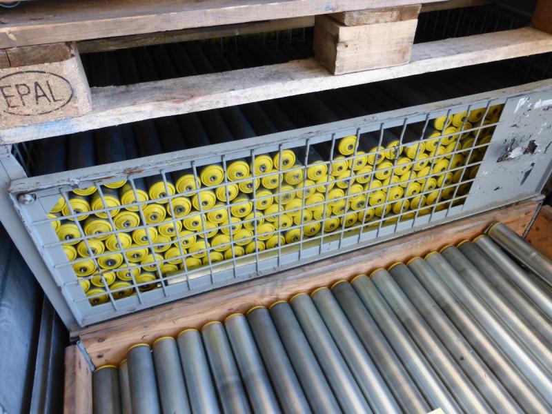 Tragrolle, Normrolle Stahl verzinkt Ø 50 x 700 mm