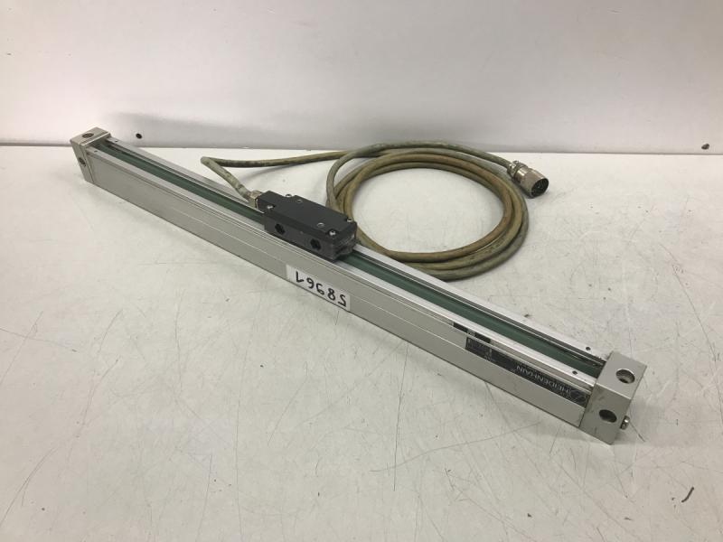 Glasmaßstab, inkrementales Längenmesssystem, Linear Scale, Maßstab mit Glaslineal für Positionsanzeige