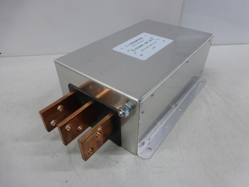 Hochstrom-EMV-Filter SCHAFFNER, 3 Phasen, 3x AC-Vorschaltgerät, Netzanschlußmodul, Netzfilter
