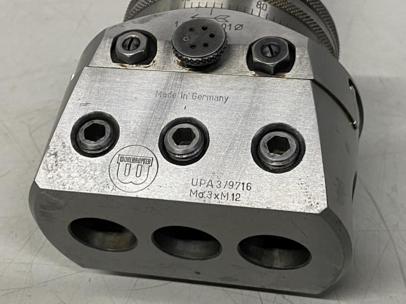 Universal Plan- und Ausdrehkopf mit Aufnahme MK3 und SK 40