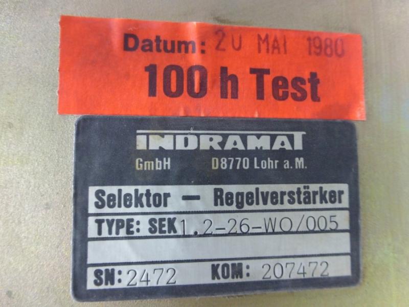 Regelverstärker, Stromrichter, Gleichstrom Antriebsregler, Motorsteuerung aus Drehmaschine 