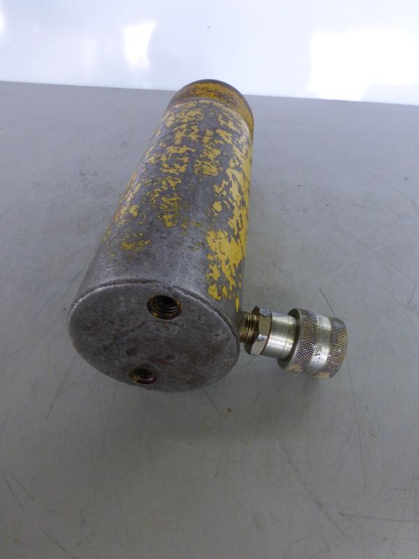 Einfachwirkender Hydraulikzylinder mit Federrückzug, Hydraulikstempel, Lukaszylinder, Maschinenheber