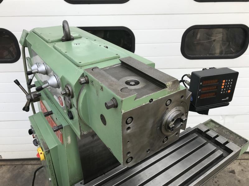 Universal Fräsmaschine, Konsolfräsmaschine mit Digitalanzeige HEIDENHAIN
