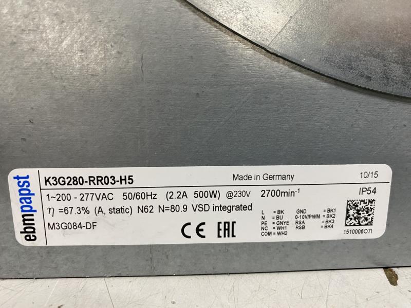 Radialventilator, Lüfter, Ventilator, Schaltschranklüfter Schaltschrankventilator