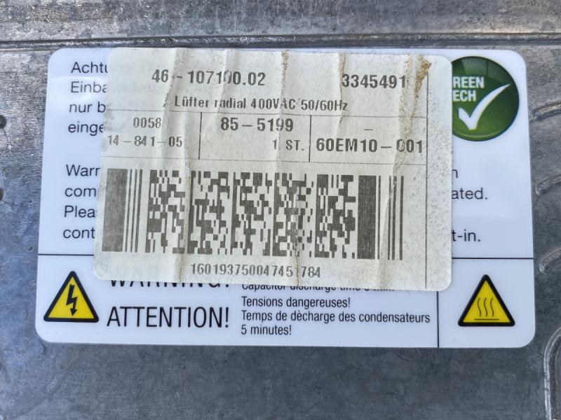Zentrifugallüfter, Radialventilator, Lüfter, Ventilator, Schaltschranklüfter Schaltschrankventilator