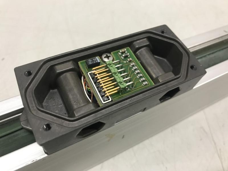 Glasmaßstab, inkrementales Längenmesssystem, Linear Scale, Maßstab mit Glaslineal für Positionsanzeige