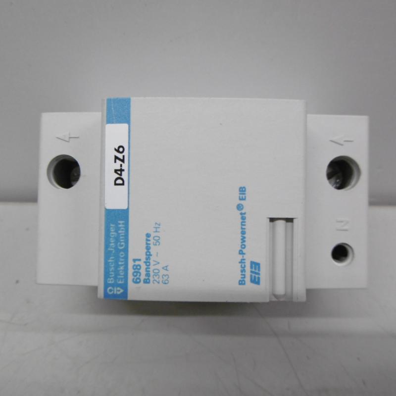 Bandsperre / Drossel 1-fach, Busch- Powernet EIB, zur physikalischen Abgrenzung einer Busch-Powernet® KNX Anlage