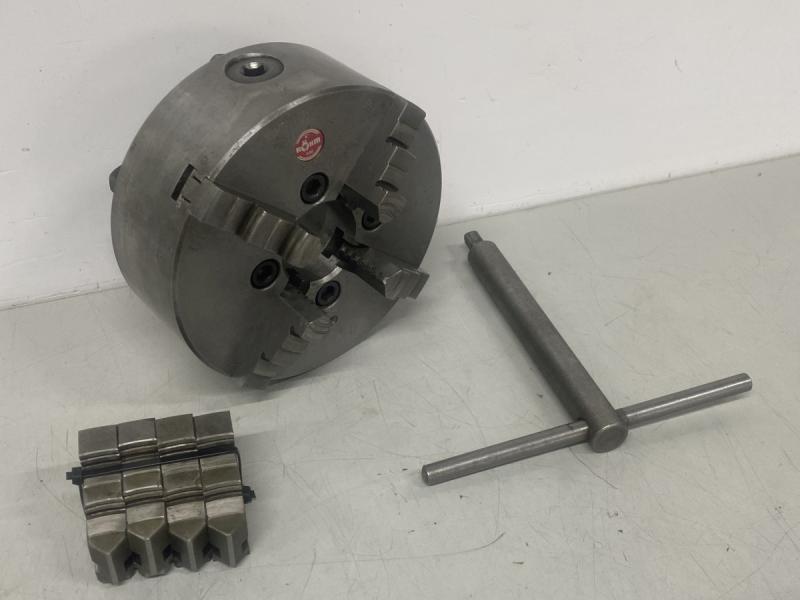 4-Backen Planspiral Drehfutter