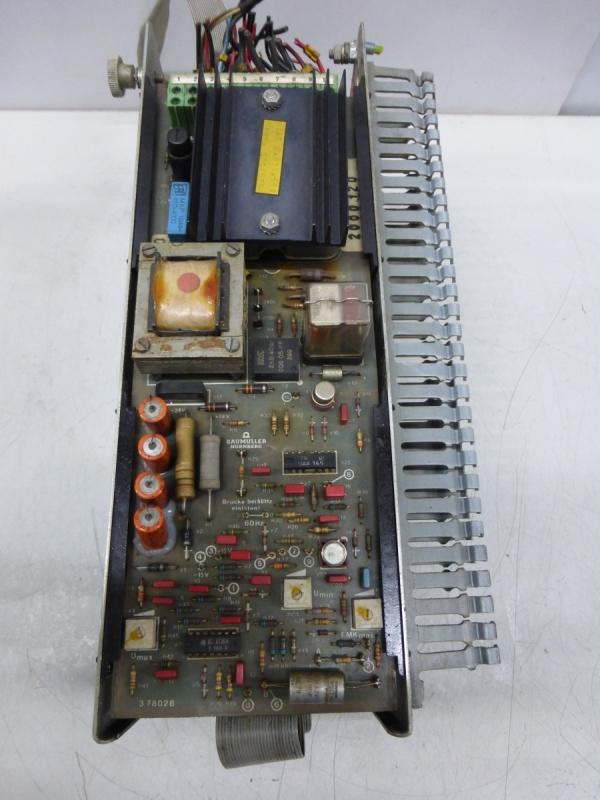 Regelverstärker, Stromrichter, Gleichstrom Antriebsregler, Motorsteuerung aus Drehmaschine