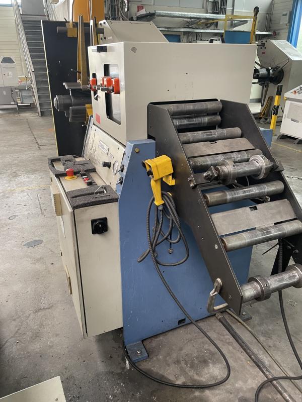 Haspel und Richtmaschine, Bandanlage für Coilverarbeitung Haspel und Richtmaschine, Bandanlage für Coilverarbeitung