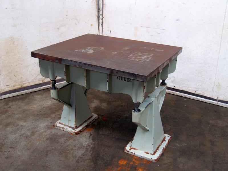 Richt- und Schweißplatte Stahlguß-Grauguß stark verrippt