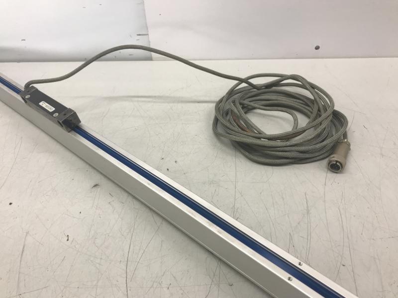 Glasmaßstab, inkrementales Längenmesssystem, Linear Scale, Maßstab mit Glaslineal für Positionsanzeige