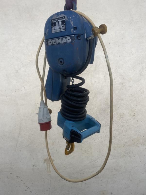 E-Kettenzug, Elektro Hubwerk, Kran 80 kg mit Manulift Steuerung