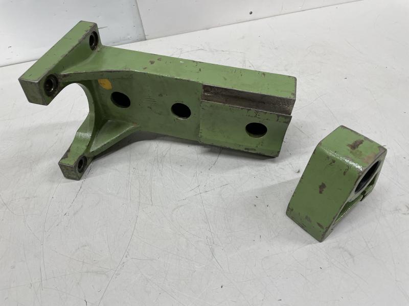 Gegenlager zum Horizontalfräsen, Lagerbock mit Stützlager für lange Fräsdorne, Horizontalbarbeitung