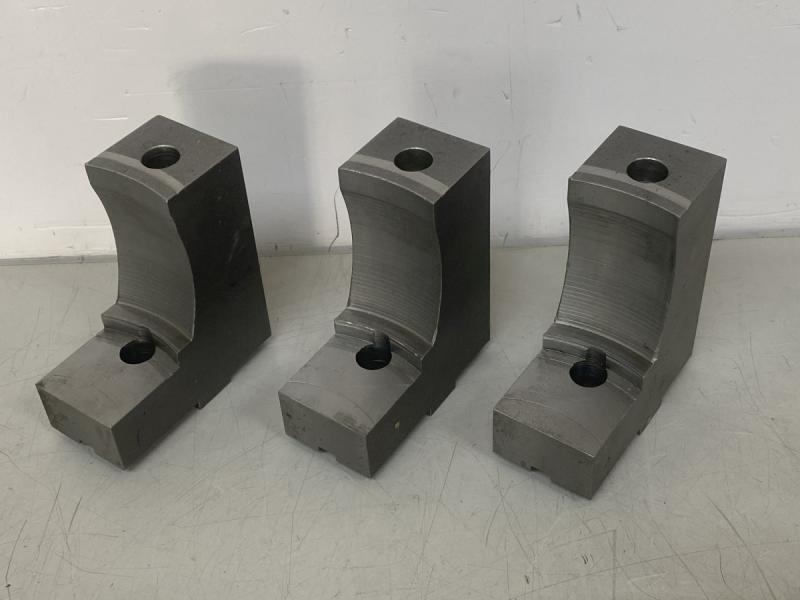 1 Satz Aufsatzbacken, Futterbacken für 3-Backen Keilstangen Drehfutter