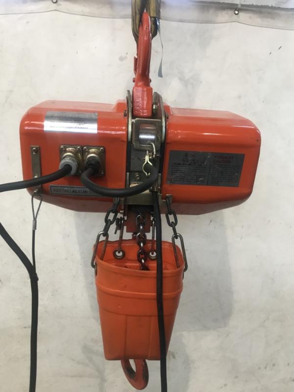 E-Kettenzug, Elektro Hubwerk, Kran 2000 kg