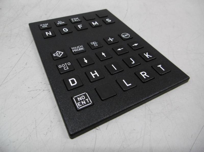 Tastaturaufsatz, Aufstecktastatur, Tastenfeld, Bedienfeld, Bedienpult, Maschinensteuertafel,  Tastatur, passend für Heidenhain TNC 355 / 360 Typ TE 355 Tastaturaufsatz, Aufstecktastatur, Tastenfeld, Bedienfeld, Bedienpult, Maschinensteuertafel,  Tastatur, passend für Heidenhain TNC 355 / 360 Typ TE 355