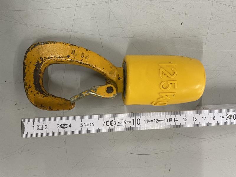 Kranhaken, Hakengeschirr, Unterflasche für Kettenzug 