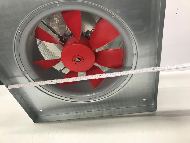 Axial-Dachventilator Horizontal-Zuluft, Horizontal ansaugend Axial-Dachventilator Horizontal-Zuluft, Horizontal ansaugend