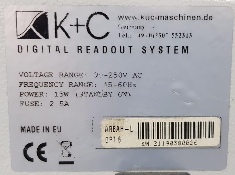 4-Achsen Digitalanzeige (3+1 Achse) für Dreh- und Rundschleifmaschinen