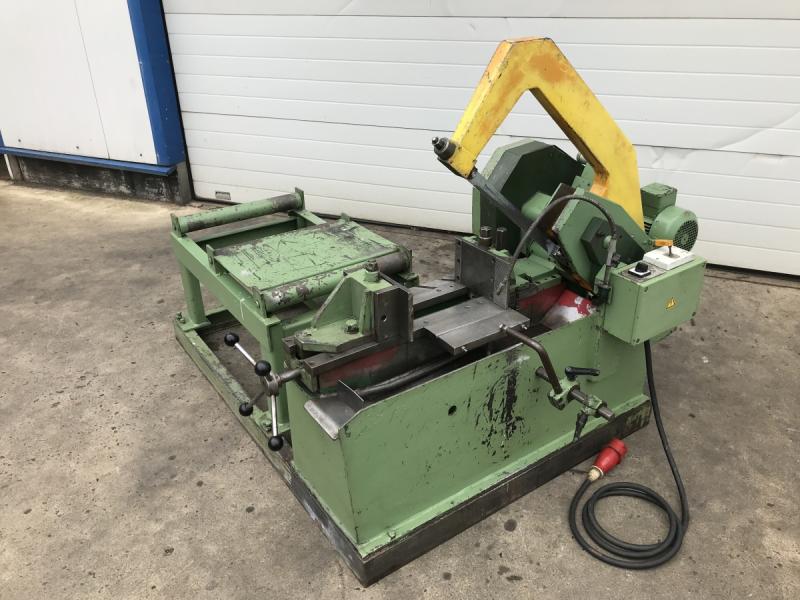 Bedienungsanleitung, Hydraulikplan und Schaltplan für Bügelsäge