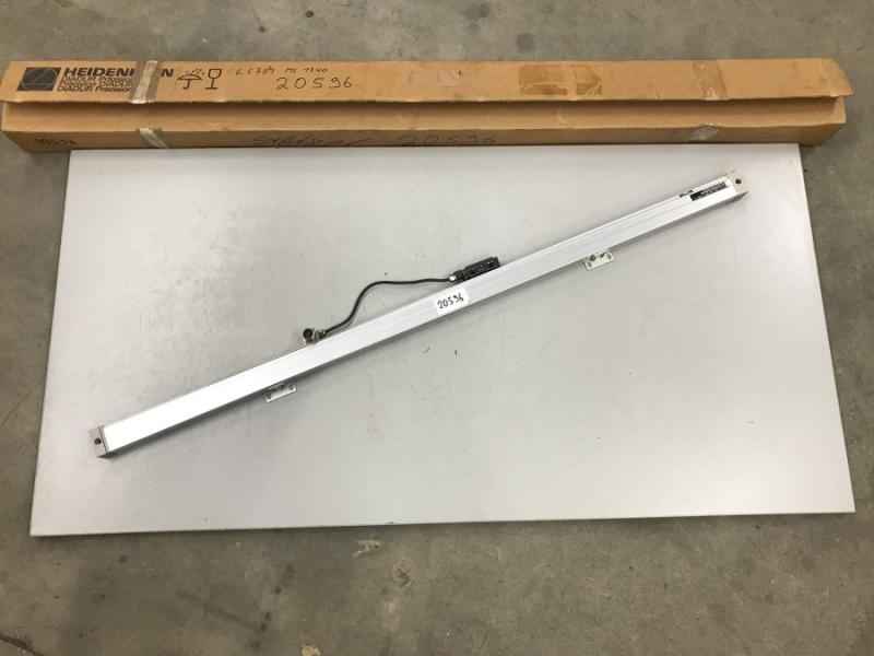 Glasmaßstab, inkrementales Längenmesssystem, Linear Scale, Maßstab mit Glaslineal für Positionsanzeige