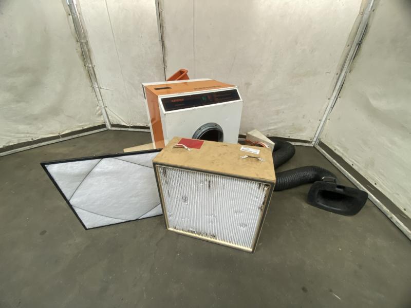 Schweißrauchabsaugung für Wandmontage, Absauggerät