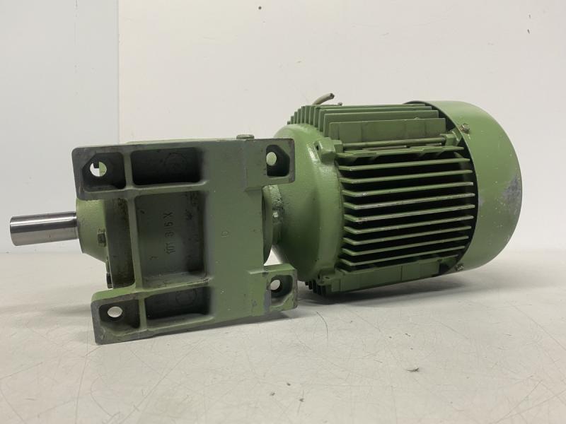Stirnradgetriebemotor, Getriebemotor, Elektromotor, Käfigläufer, Drehstrommotor