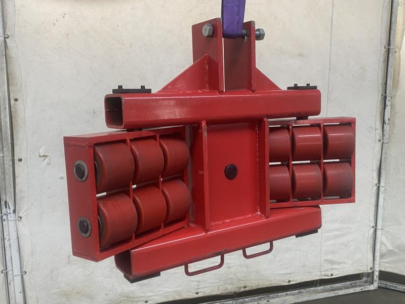 Maschinenfahrwerk, Lenkfahrwerk mit Drehteller