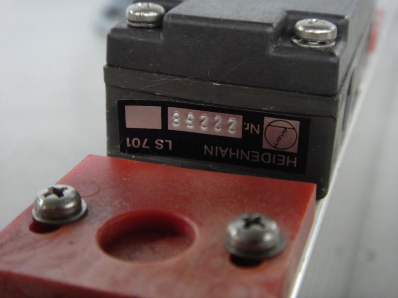 Glasmaßstab, inkrementales Längenmesssystem, Linear Scale, Maßstab mit Glaslineal für Positionsanzeige