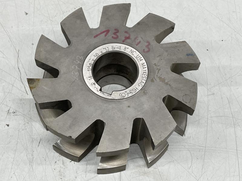 HSS-Halbrundfräser-Profilfräser Konkav-Scheibenfräser Radiusfräser Halbkreisfräser HSS-ECo  (2,7 kg)