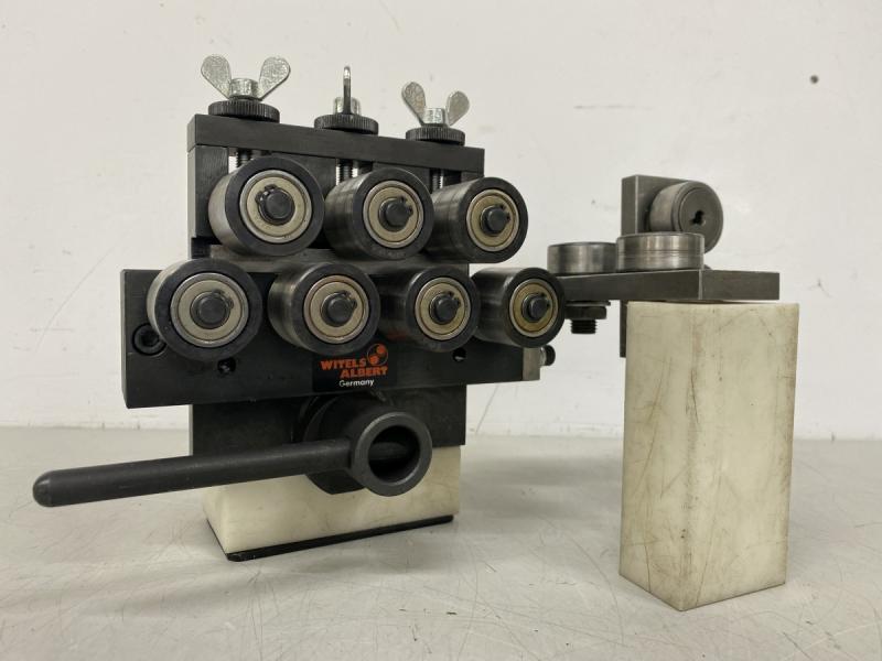 Rollenrichtapparat, Drahtrichtgerät, Richtapparat für Runddraht, Bandrichtgerät