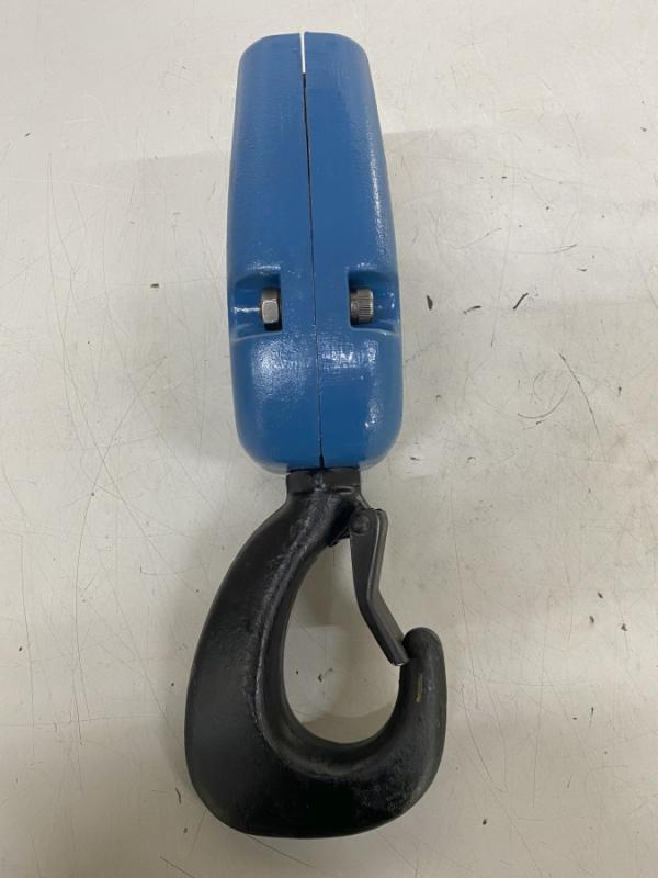 Kranhaken, Hubflasche, Unterflasche für Kettenzug, Lasthaken, 2-strängig