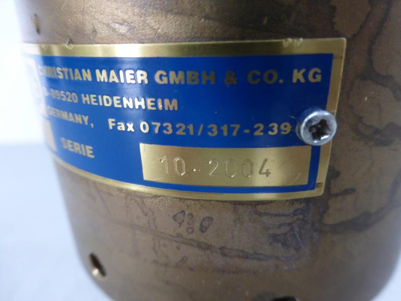 Drehdurchführung, Rotorgetragene Einkanal Rotationsdurchführung für Druckluft