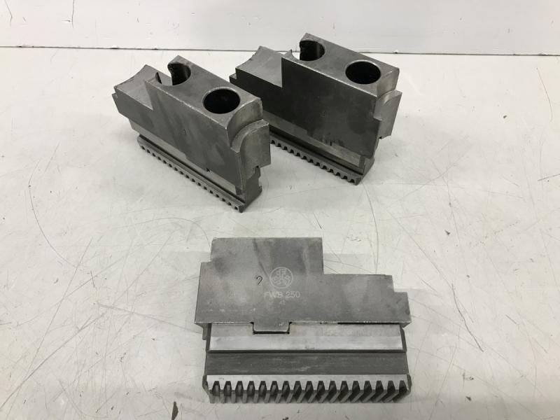 Futterbacken für 3-Backen Keilstangen Drehfutter