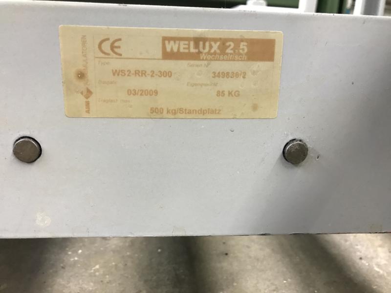 Batterie Wechselgestell, Transportgestell, Lagergestell für Staplerbatterie, Batteriewechselwagen